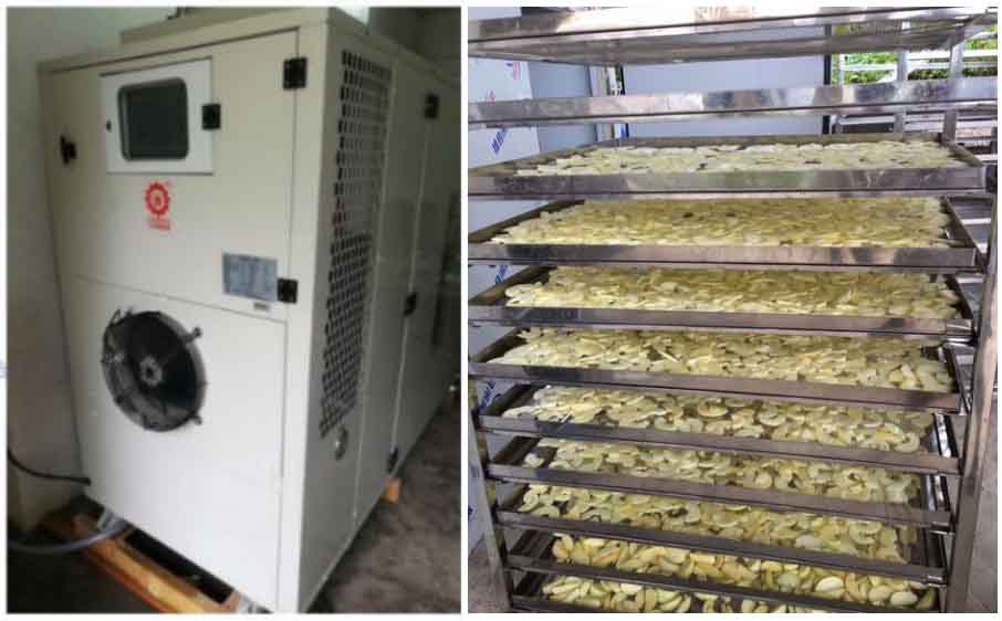 蘋果熱泵烘干機現場 蘋果熱泵烘干機現場